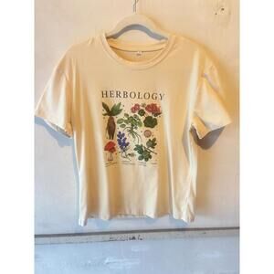 Herbology Themed Graphic T-Shirt, Medium